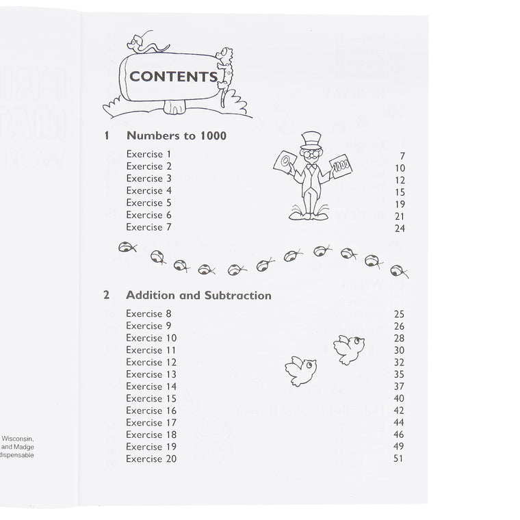 Primary Mathematics 2A Workbook — back cover
