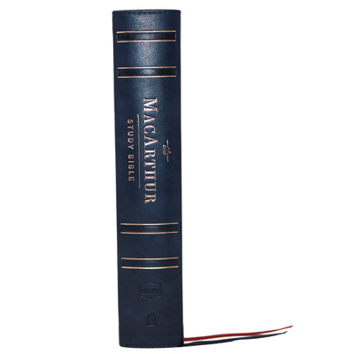 NKJV, MacArthur Study Bible, 2nd Edition, Leathersoft, Blue