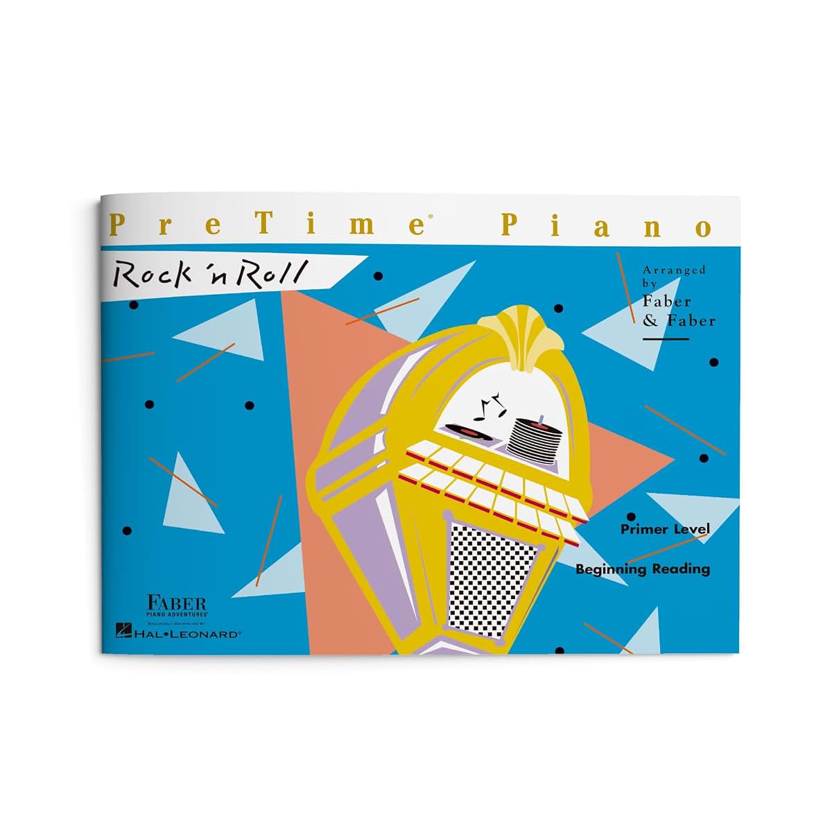 PreTime Piano: Rock 'n Roll - Primer Level Sheet Music Songbook for Beginner Piano Students Fun Rock and Roll Piano Method Book for Early Learners Faber Piano Book for Kids