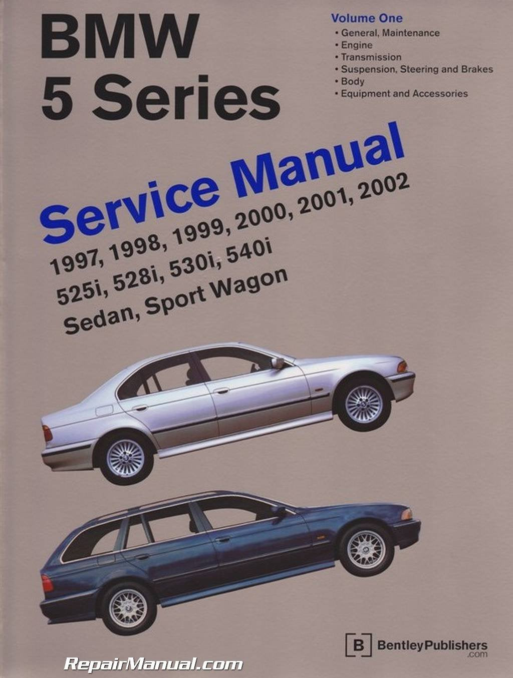 BMW 5 Series (E39) Service Manual: 1997-2002 (2 Volume Set)