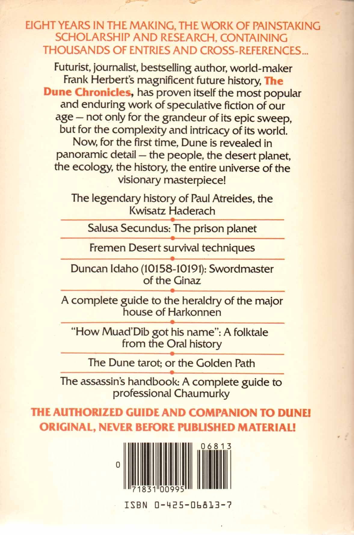 The Dune Encyclopedia: The Complete, Authorized Guide and Co