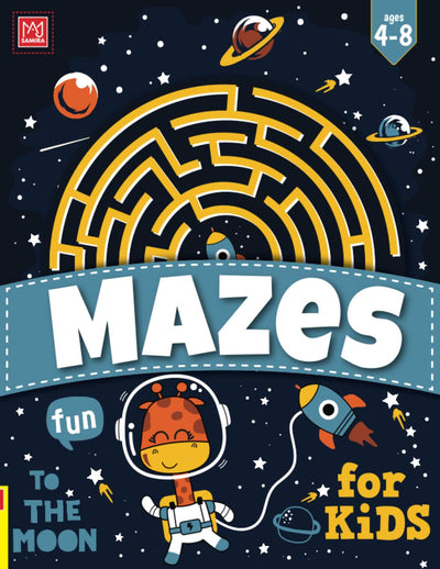 Mazes For Kids Ages 4-8: Maze Activity Book For Kids More Than 101 Mazes