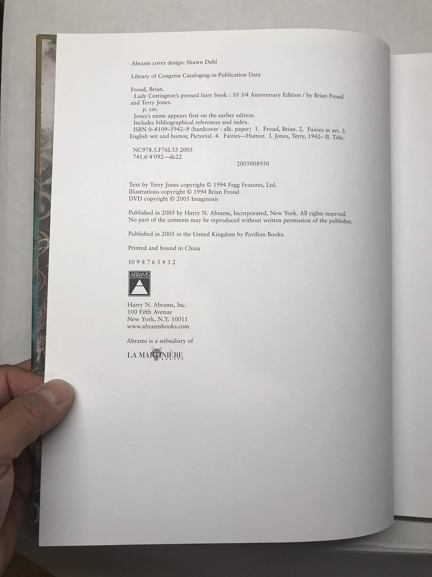 Lady Cottington's Pressed Fairy Book: 10 3/4 Anniversary Edi