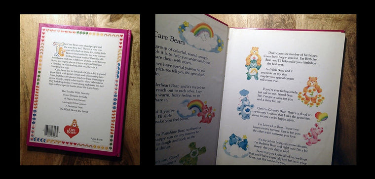 Caring Is What Counts, No. 5 (Tale from the Care Bears) — back cover