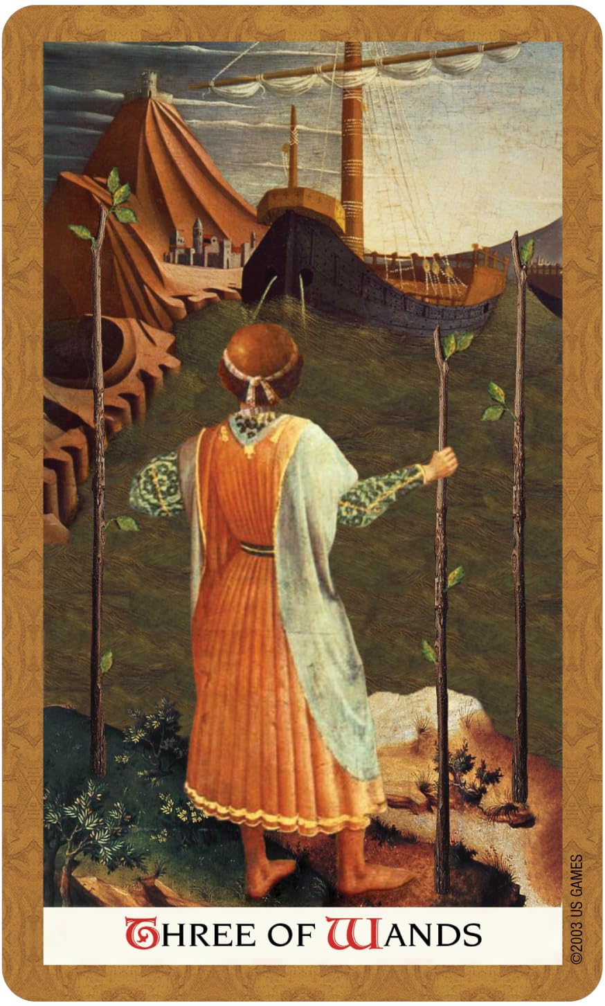 U.S. Games Systems, Inc. Golden Tarot Deck
