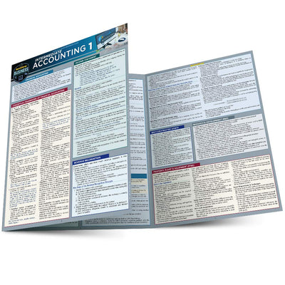 Intermediate Accounting 1 QuickStudy Laminated Reference Guide (QuickStudy Business)