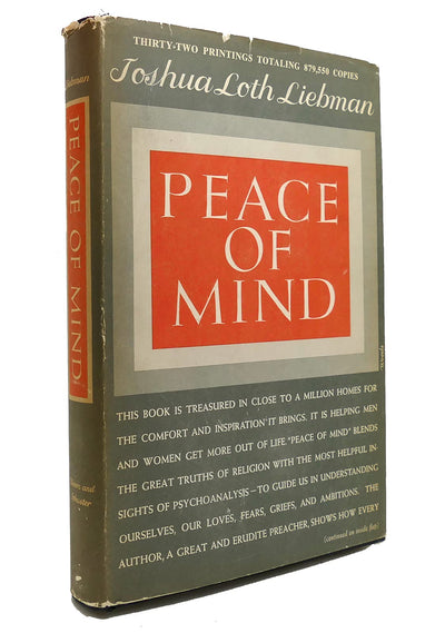 PEACE OF MIND by Joshua Loth Liebman