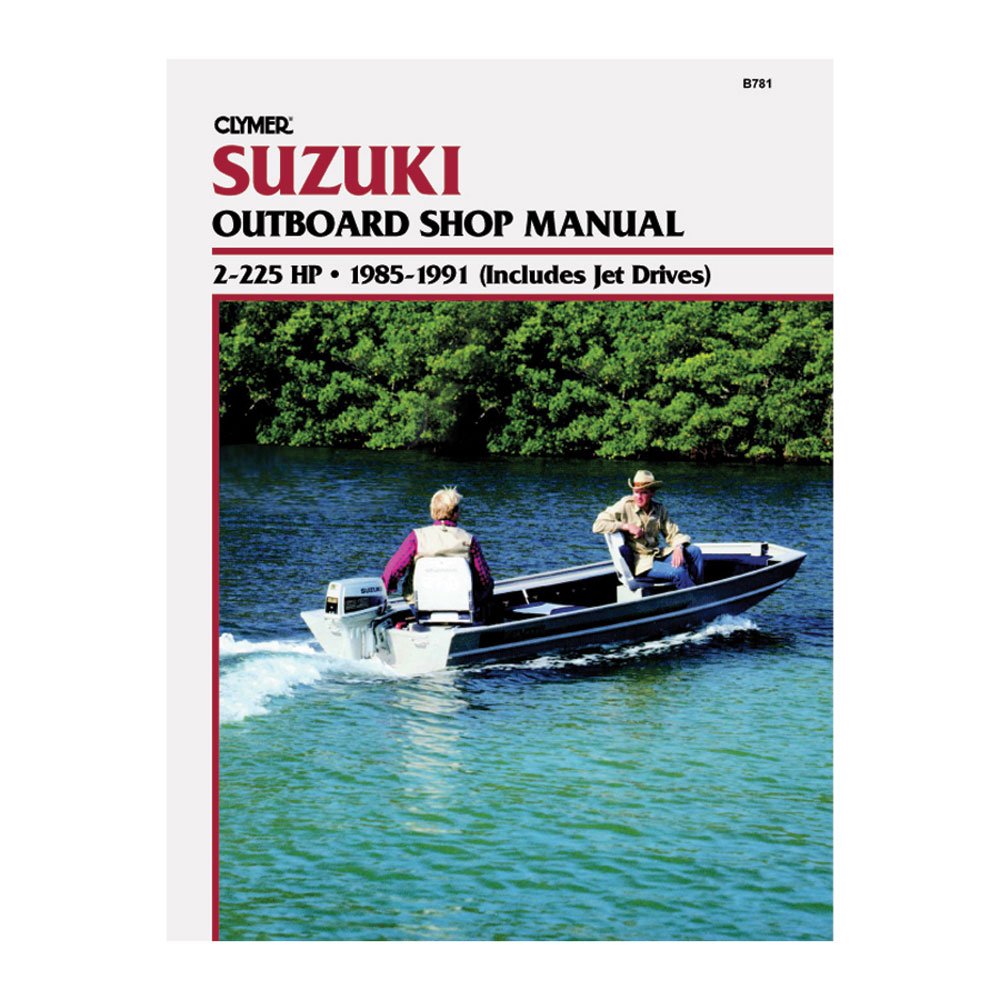 Suzuki 2-225 HP Outboards Includes Jet Drives (1985-1991) Service Repair Manual
