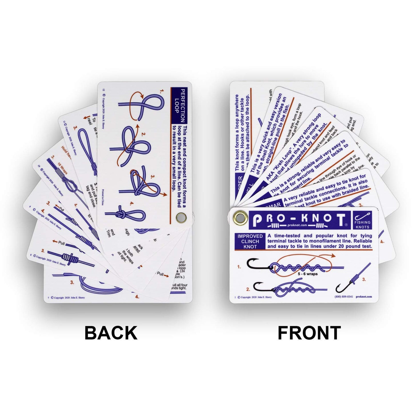 Pro-Knot Fishing Knots Waterproof Knot Cards (12 Best)