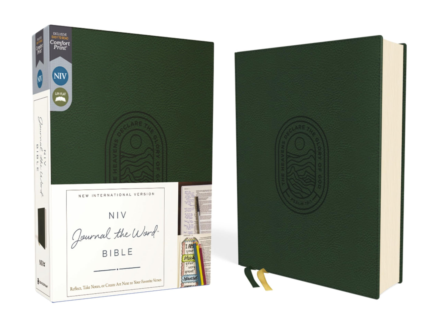 NIV Journal the Word Bible (Perfect for Note-Taking), Leath