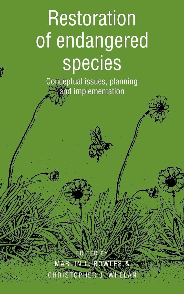 Restoration of Endangered Species: Conceptual Issues, Planning and Implementation