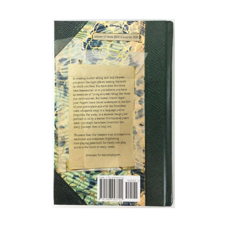 Thousand Year Old Vampire — back cover