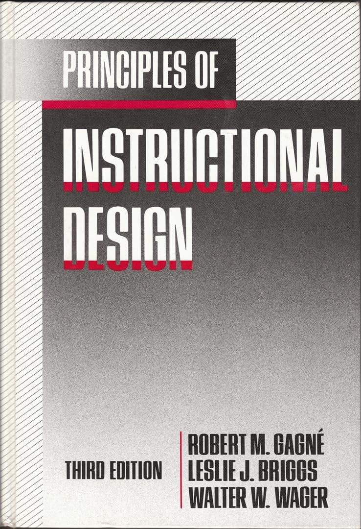 Principles of instructional design