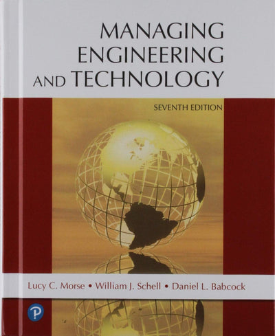 Managing Engineering and Technology