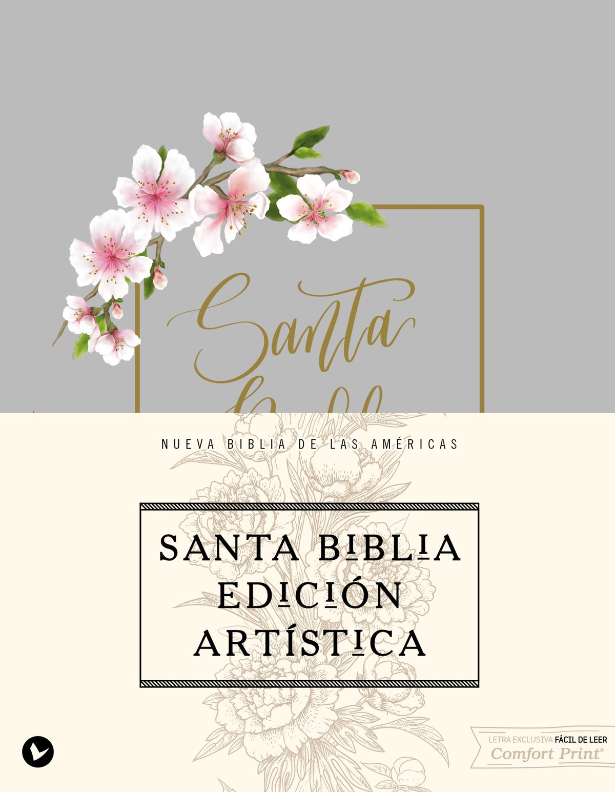 NBLA, Santa Biblia, Edicin Artstica, Tapa dura/tela, Arte con bordes dorados, Palabras de Jess en Rojo, Comfort Print (Spanish Edition)