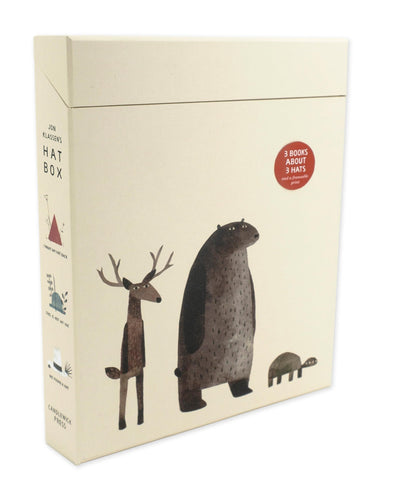 Jon Klassen's Hat Box: (Keepsake Box Set Containing Three Clever Picture Books Plus a Frameable Print) (The Hat Trilogy)