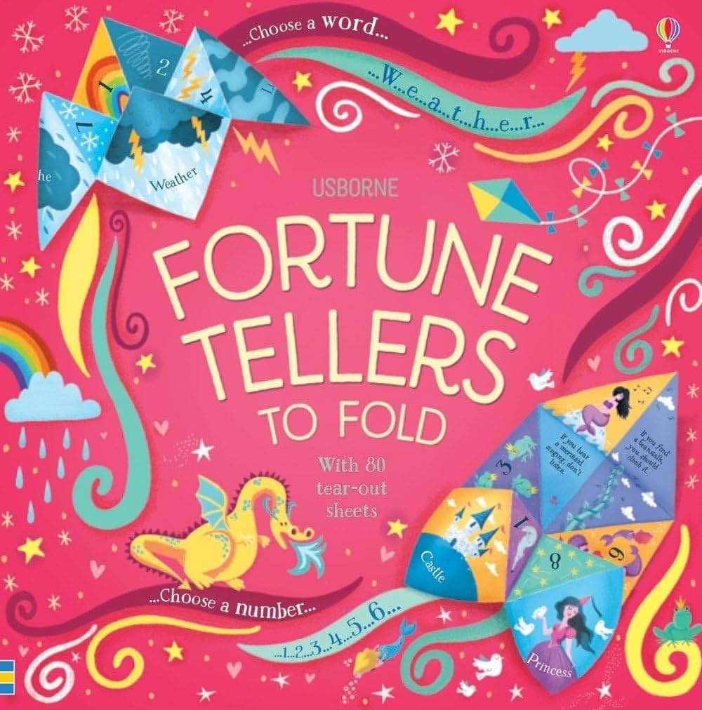 Fortune Tellers to Fold: A Beautifully Illustrated Activity Pad About Origami Games for Kids (Ages 7-10) (Tear-off Pads)