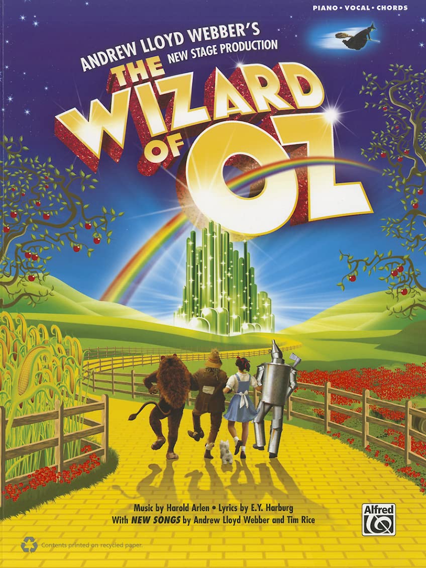 The Wizard of Oz -- Selections from Andrew Lloyd Webber's New Stage Production: Piano/Vocal/Guitar