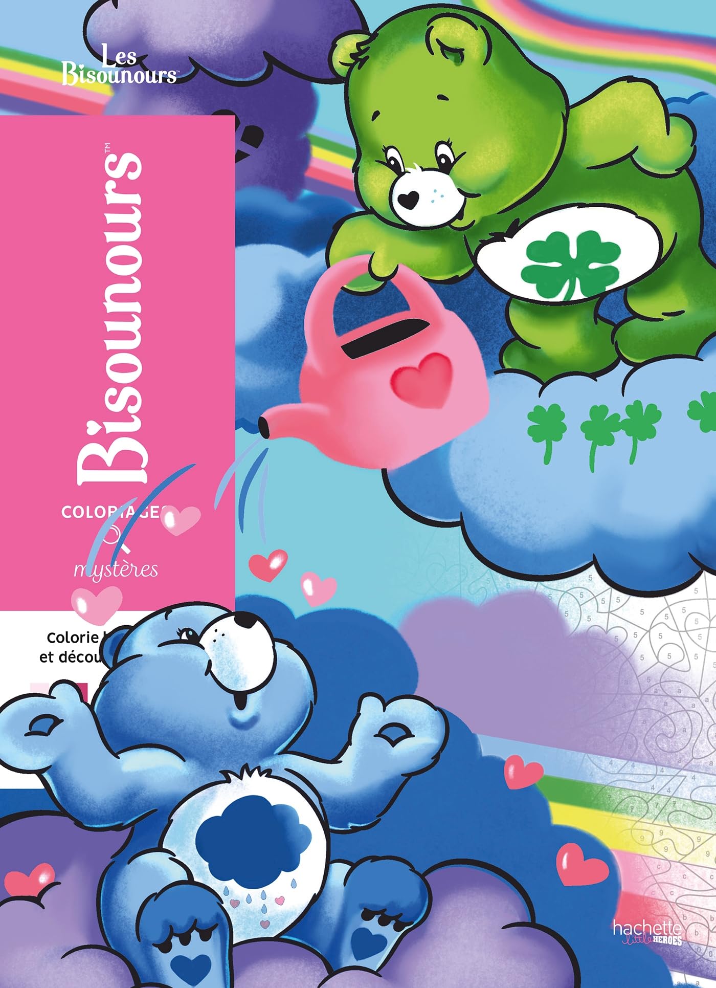 Coloriages mystres - Bisounours: Colorie les chiffres et découvre l'image !