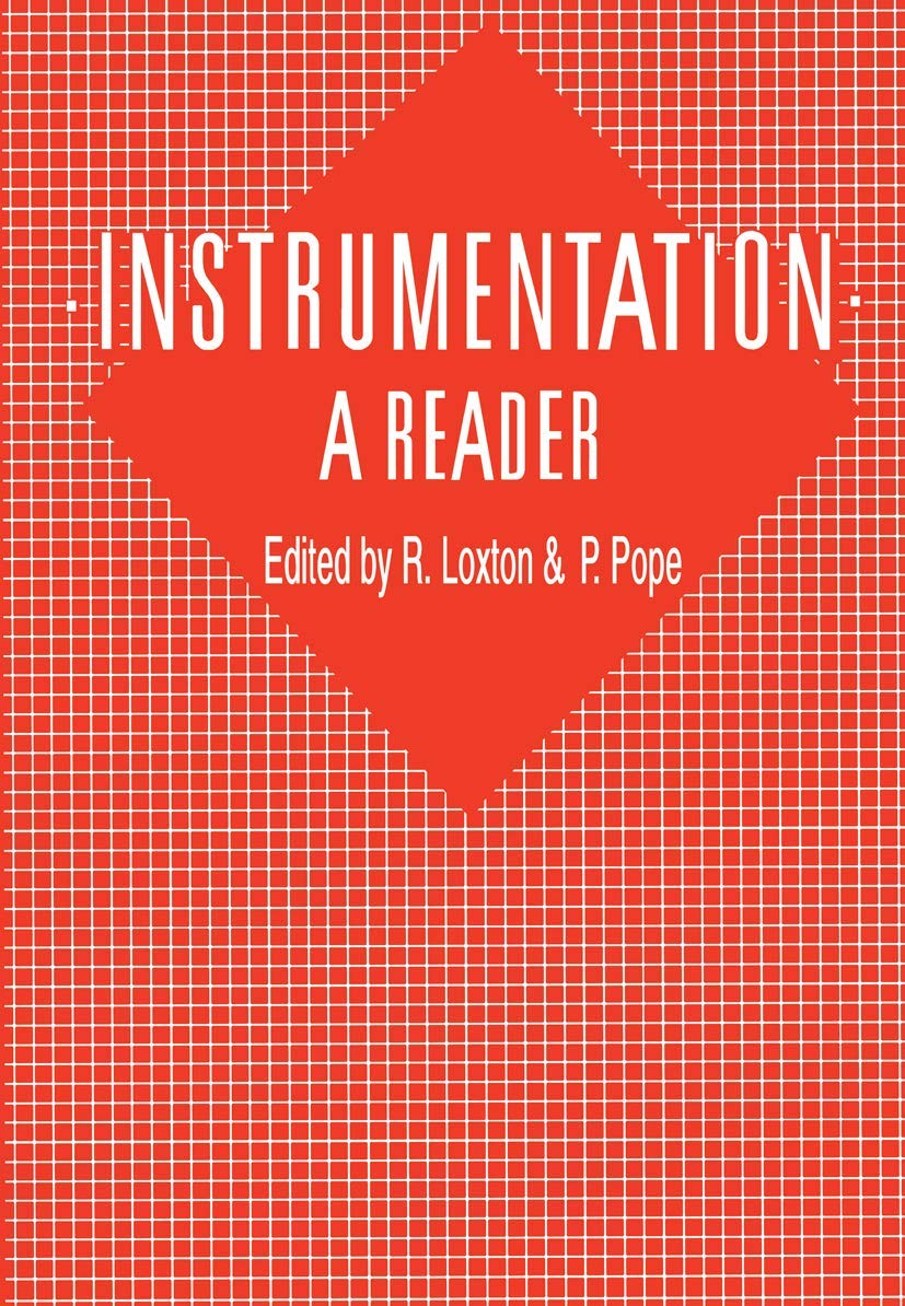 Instrumentation: A Reader: A reader