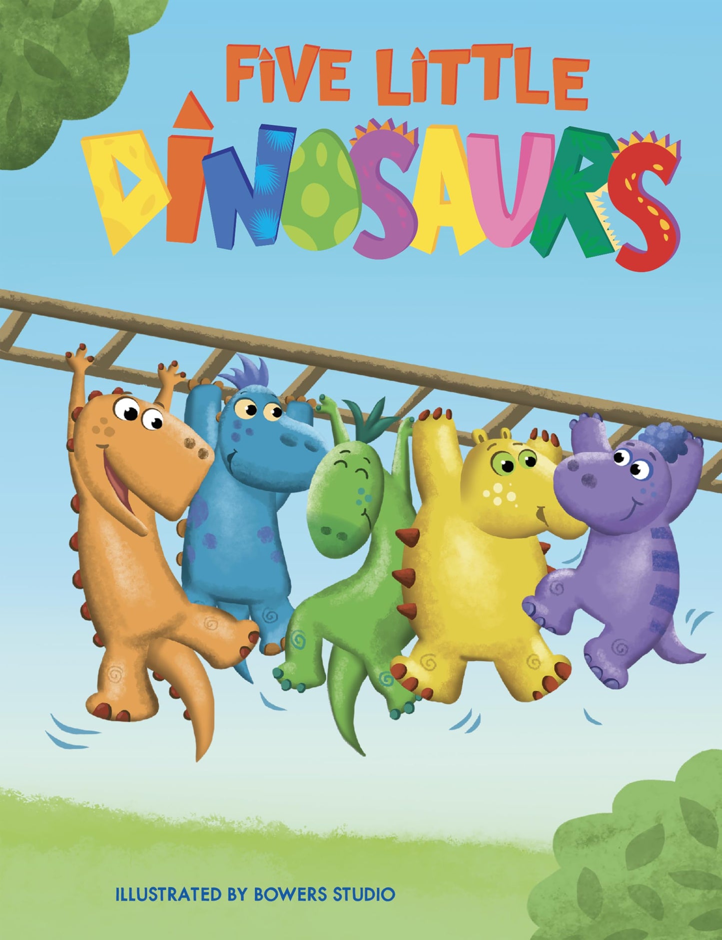 Five Little Dinosaurs - Children's Chunky Padded Board Book - Friendship