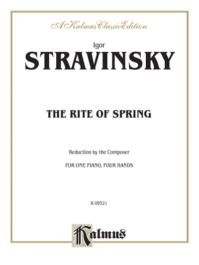 The Rite of Spring (Kalmus Edition)