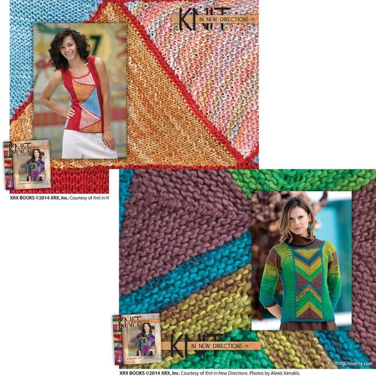 Knit in New Directions: A Journey into Creativity — back cover
