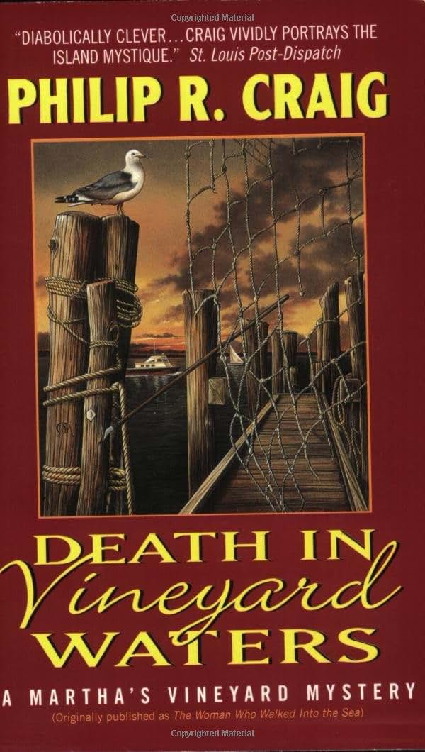 Death in Vineyard Waters: A Martha's Vineyard Mystery (A Martha's Vineyard Mystery, 2)
