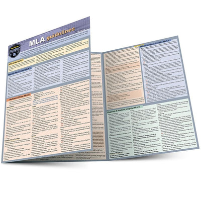 MLA Guidelines - 9th Edition: a QuickStudy Laminated Style Reference Guide