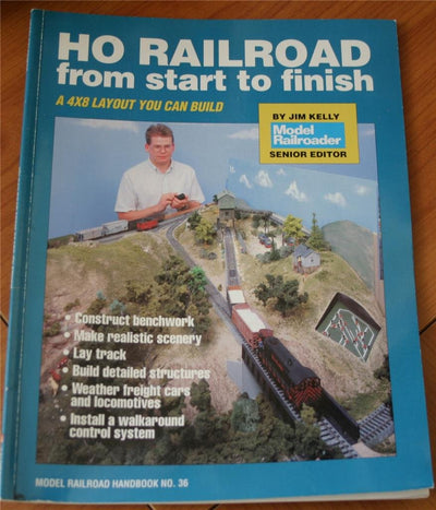 HO Railroad from Start to Finish (Model Railroad Handbook, No 36)