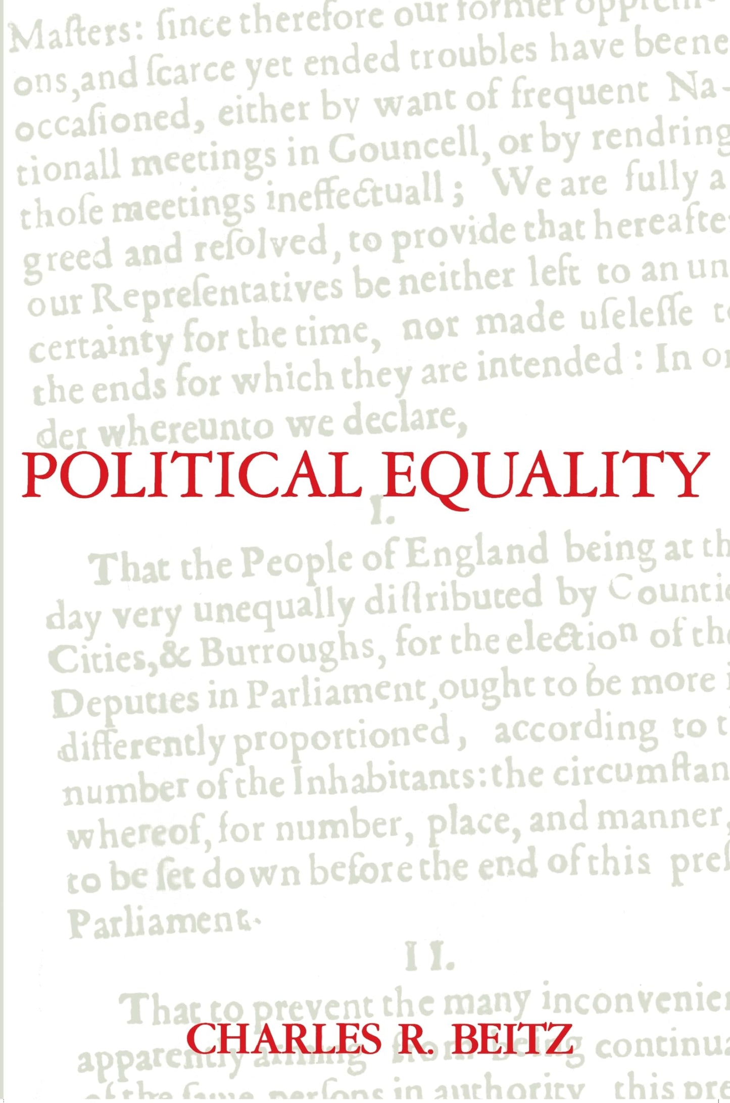 Political Equality