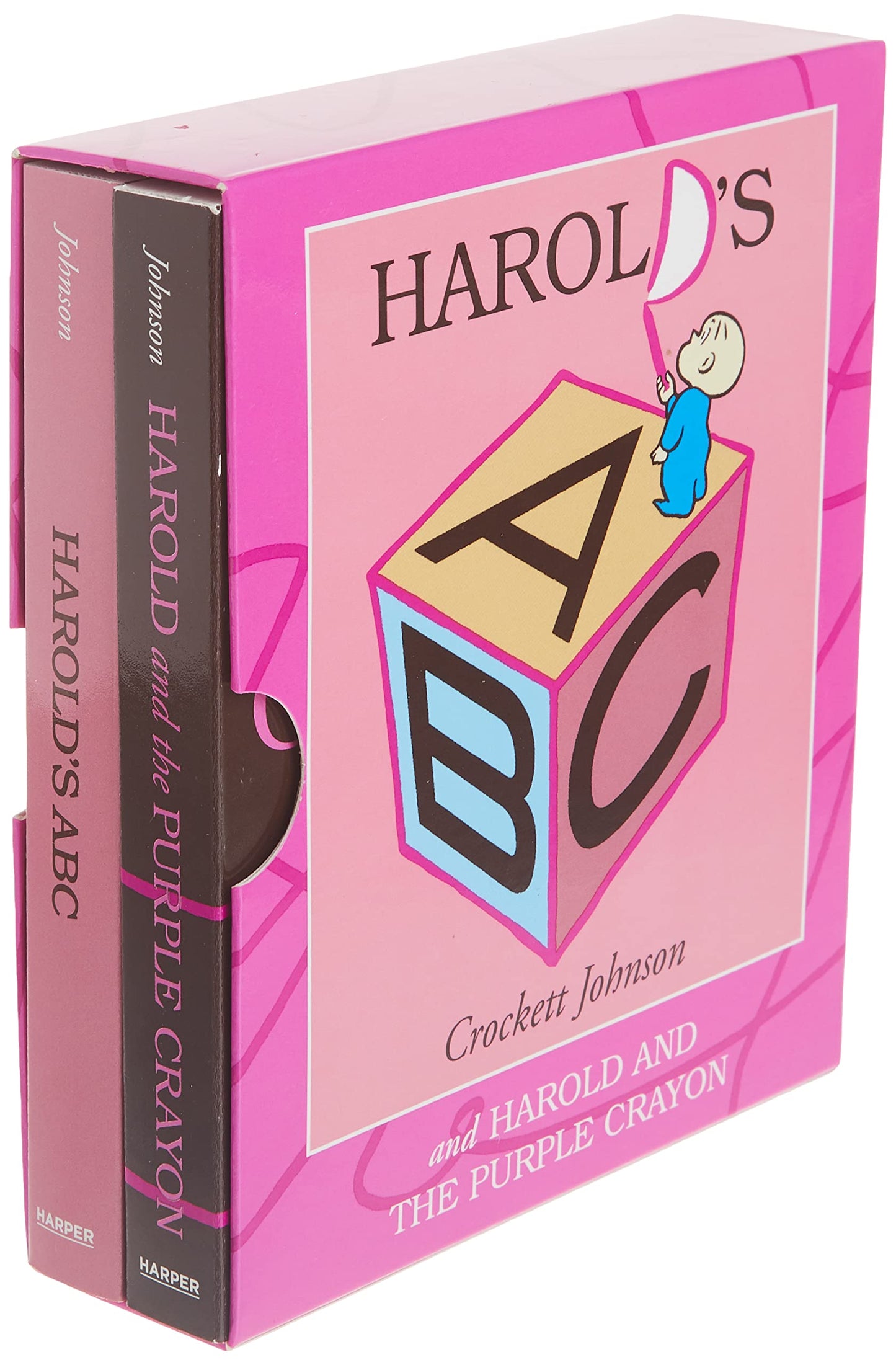 Harold and the Purple Crayon 2-Book Box Set (Board Books)