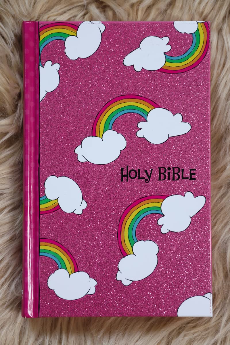 NIV, God's Rainbow Holy Bible, Hardcover, Comfort Print by Z