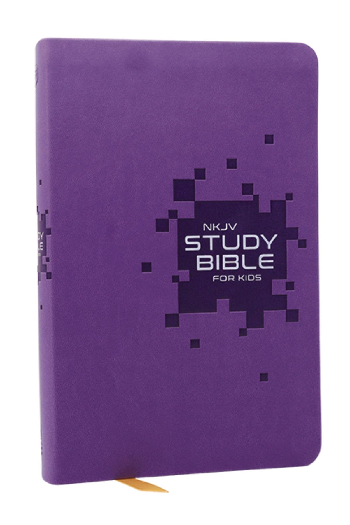 NKJV Study Bible for Kids, Purple Leathersoft: The Premier Study Bible for Children (Ages 7-12)