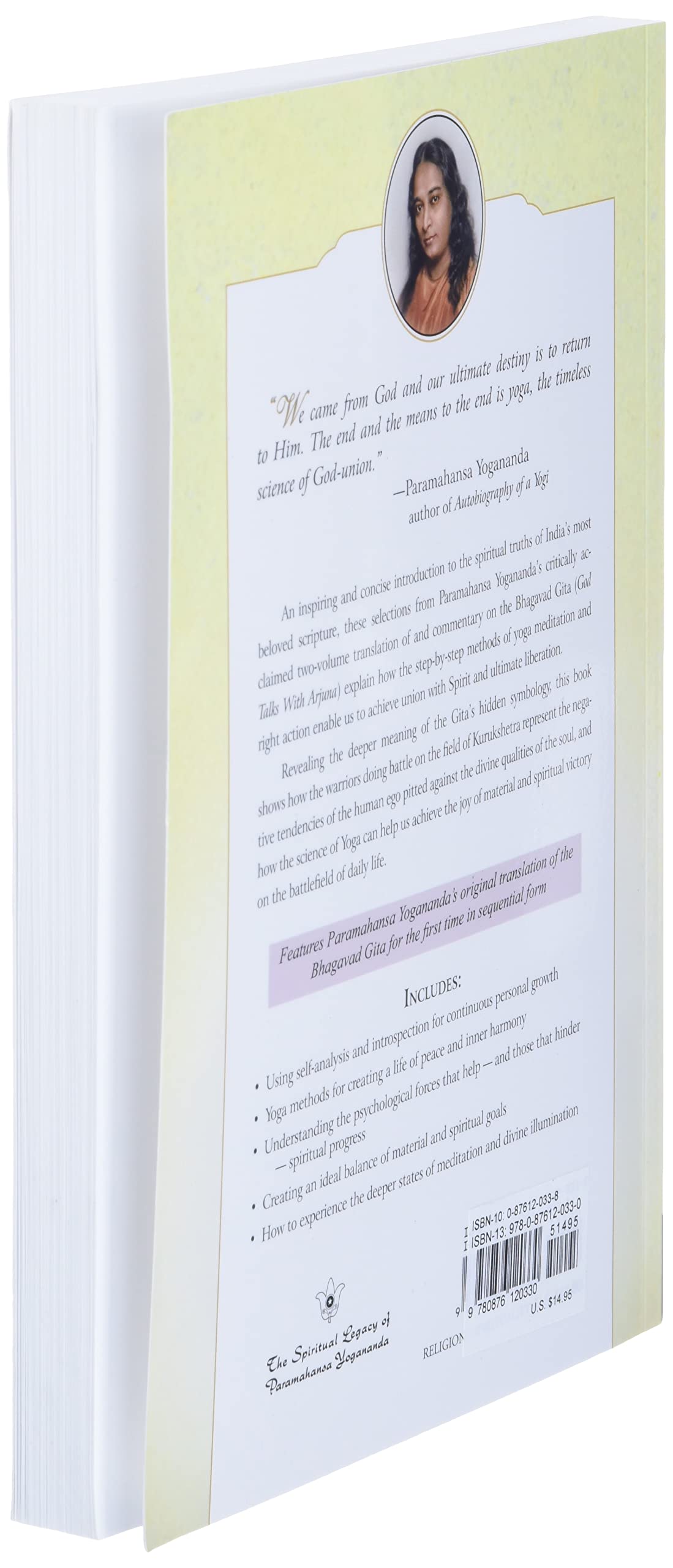 The Yoga of the Bhagavad Gita (Self-Realization Fellowship)