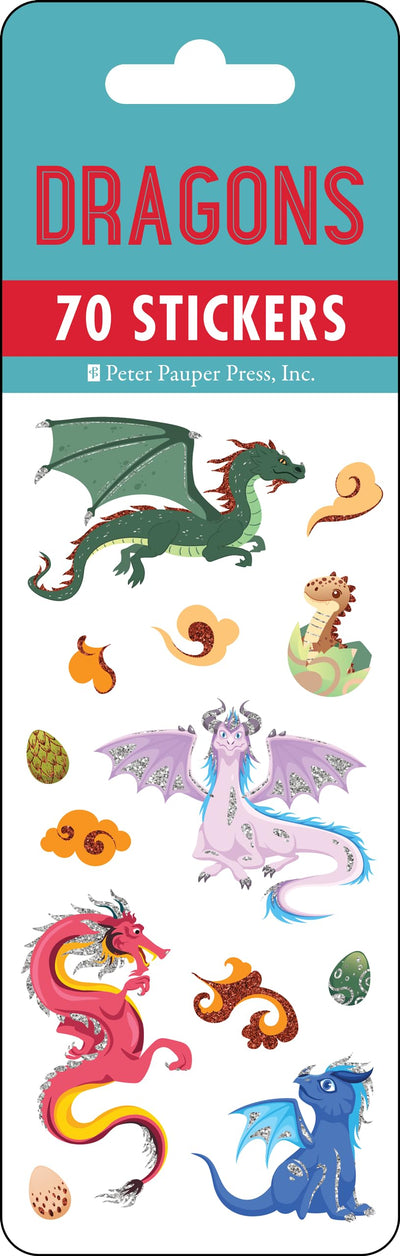 Dragons Sticker Set (over 70 stickers) (Sticker Sheets)