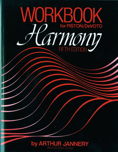 Workbook: for Harmony by Jannery, Arthur