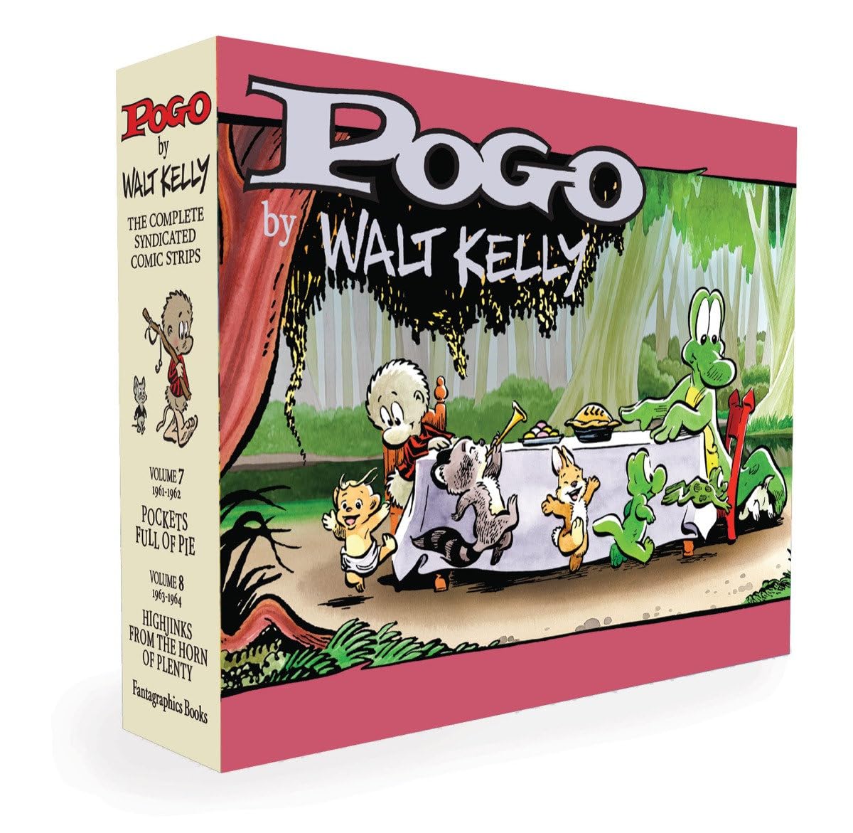 Pogo: The Complete Syndicated Comics Strips: Vols. 7 & 8 Gift Box Set (POGO COMP SYNDICATED STRIPS HC BOX SET)