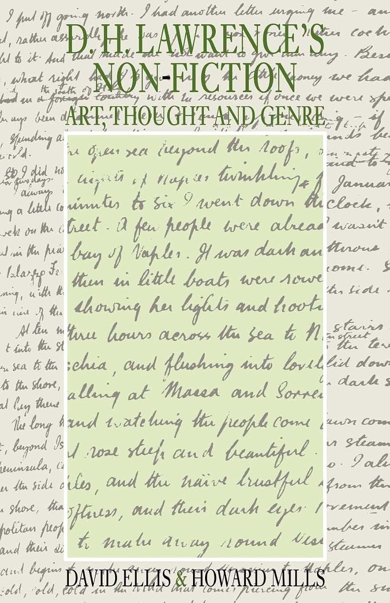 D. H. Lawrence's Non-Fiction: Art, Thought and Genre