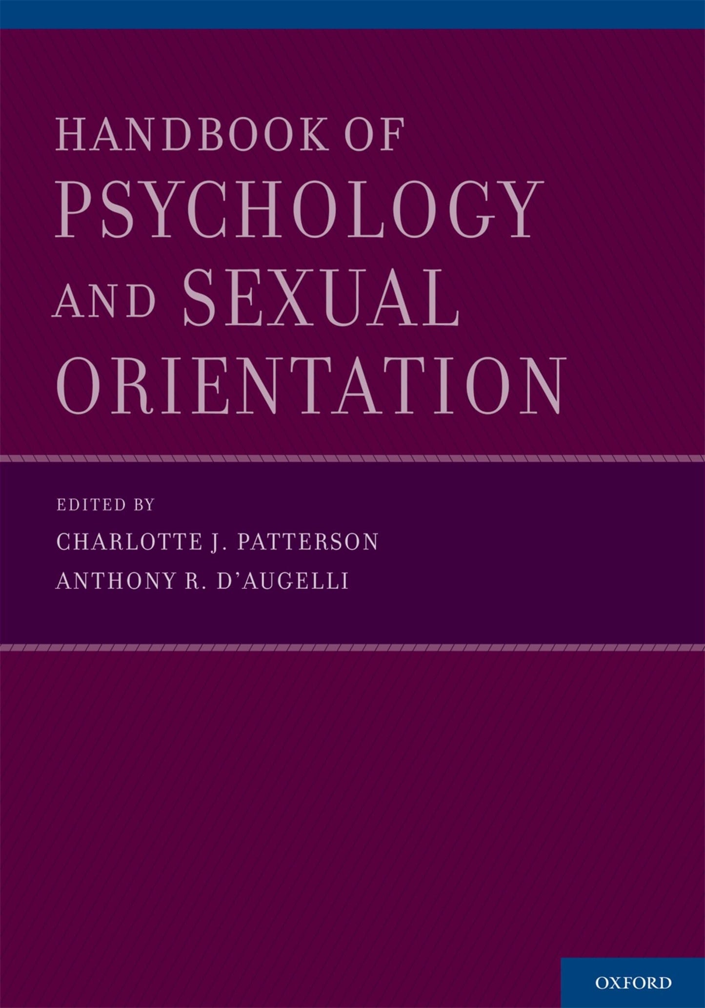 Handbook of Psychology and Sexual Orientation