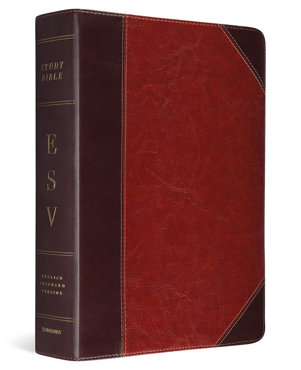 ESV Study Bible (TruTone, Brown/Cordovan, Portfolio Design, Indexed)