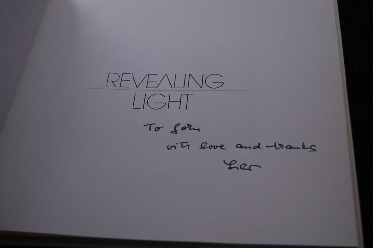 Revealing Light: Photographs — back cover