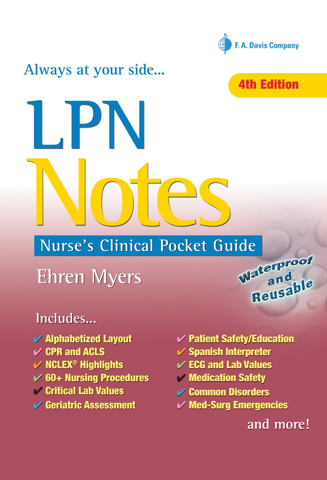 LPN Notes: Nurse's Clinical Pocket Guide