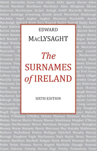 Surnames of Ireland