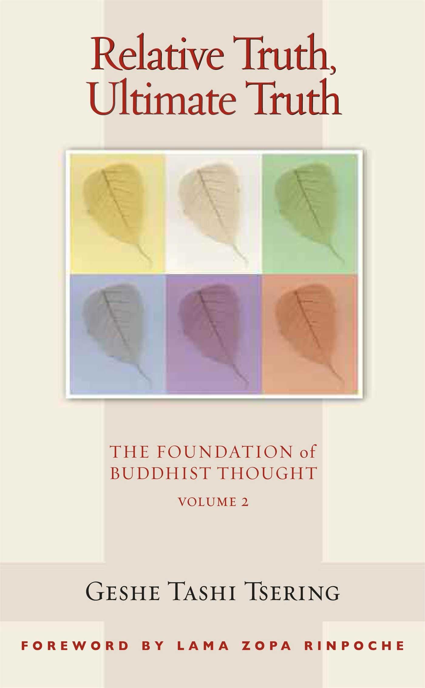 Relative Truth, Ultimate Truth: The Foundation of Buddhist T