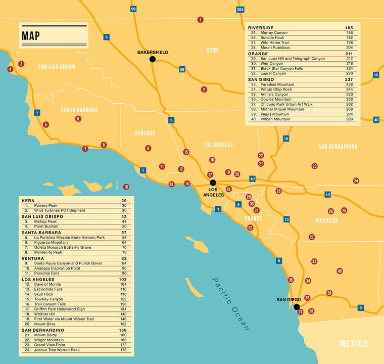 Beer Hiking Southern California: The Tastiest Way to Discover SoCals Beaches, Mountains, and Deserts — back cover