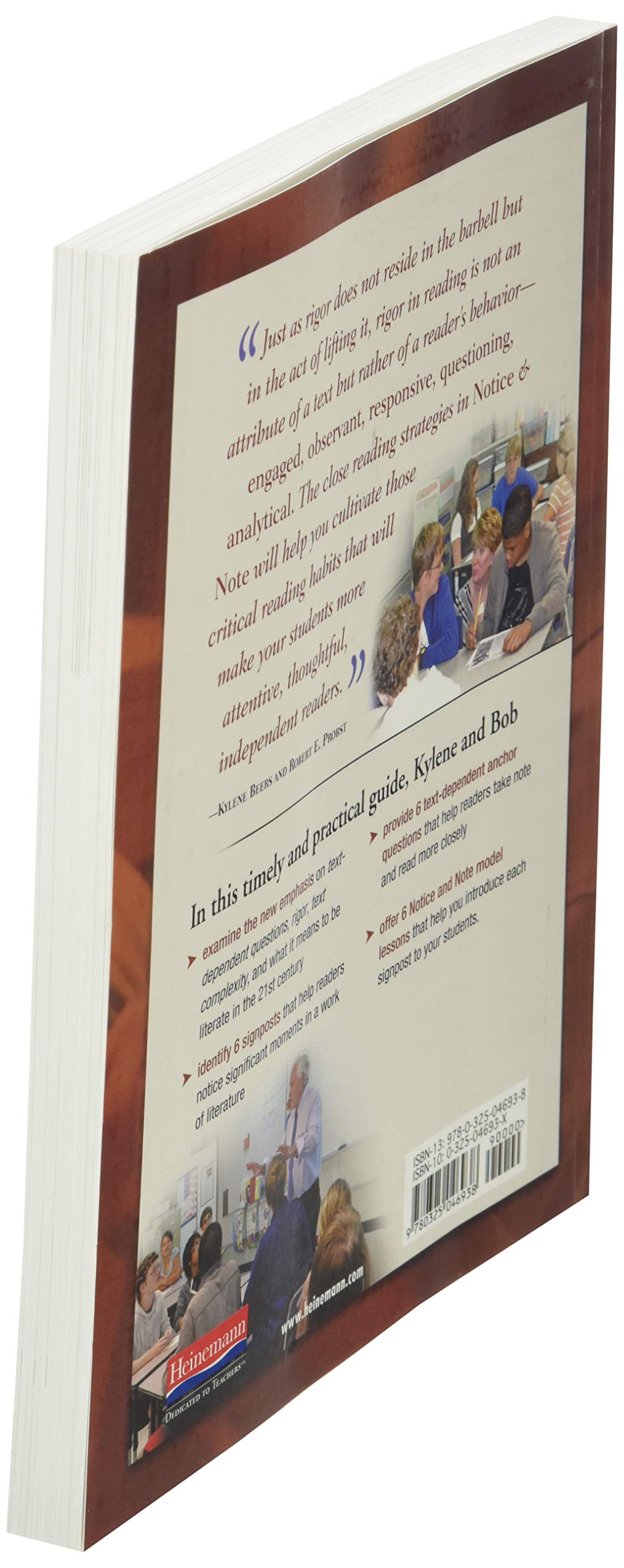 Notice & Note: Strategies for Close Reading (Notice & Note Series)