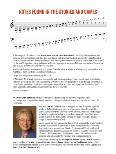 Notespeller Stories & Games - Book 2: Travel Through Time