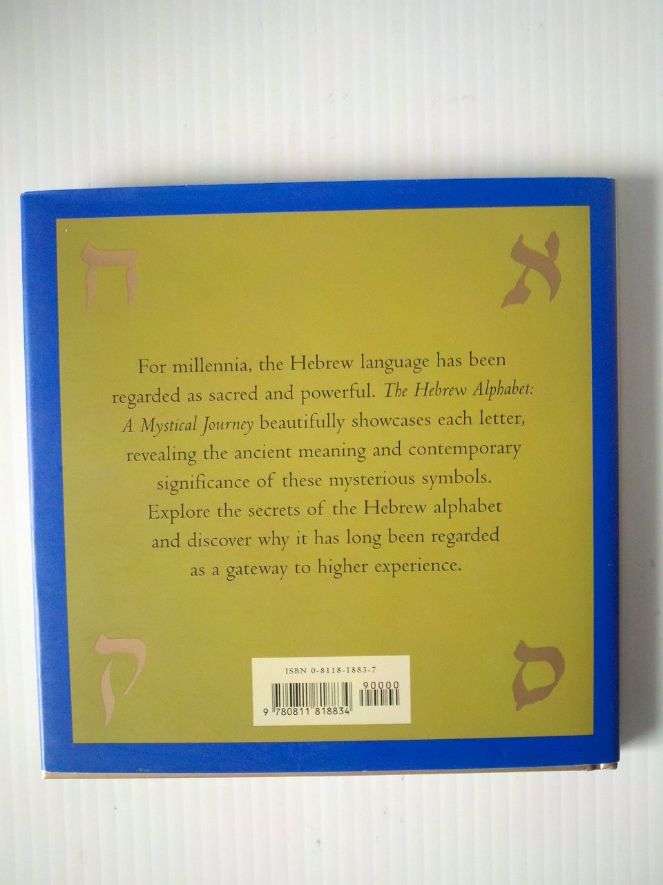 The Hebrew Alphabet: A Mystical Journey by Edward Hoffman