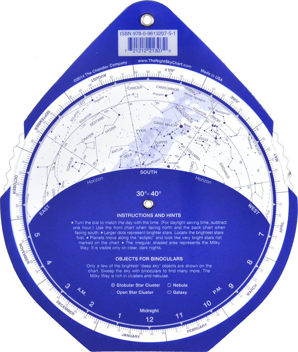 The Night Sky 30-40 (Large; North Latitude)